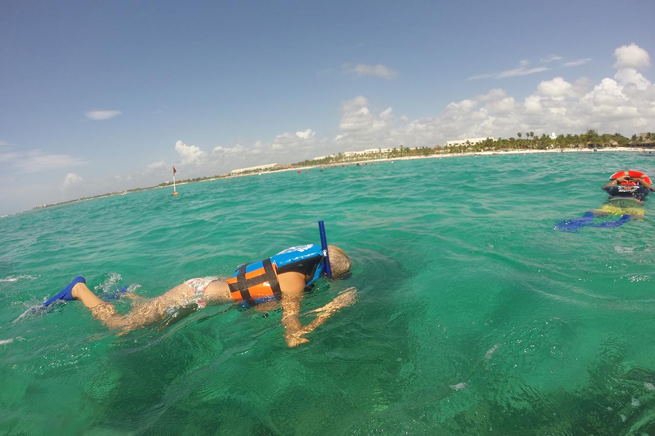 Snorkel Trips in Akumal Bay with Akumal Dive Center